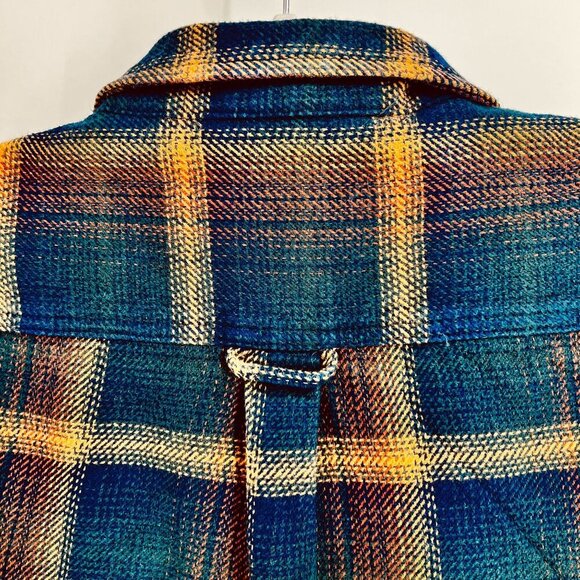 Orvis Big Bear Flannel Button Front Shirt Size XXL Heavyweight Double Brushed - Picture 5 of 13